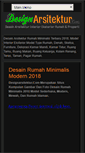 Mobile Screenshot of designarsitektur.com